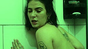 me and my cousin savin water by showerin together