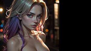 Pink Haired Teens Engage In Naked Sex Compilation Ai Porn Arts 5