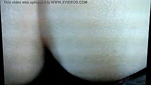 Sexy brunette bent over in homemade doggystyle gets it from the back