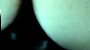 Sexy brunette bent over in homemade doggystyle gets it from the back