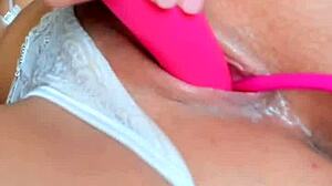 Solo Girl Teases Her Wet Pussy Playfully