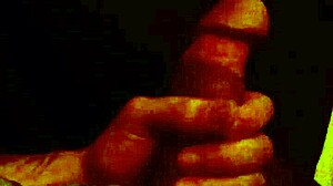 Webcam Cumshot with Tattooed Cock