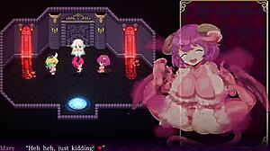 mage kanade explores futanari dungeon in game part 5