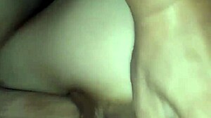 Skinny teen gets her pussy fucked POV, creampied by big cock 😍