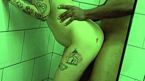 me and my cousin savin water by showerin together