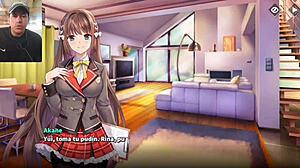 Hot girls in akane city get creampied in this hentai game