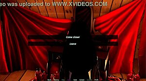 Azraesha plays intense Halloween blowjob