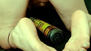 Teen Shows Off Tight Pussy and Ass with Feet Play