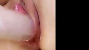 Dikke whooty meid rijdt massive dildo solo