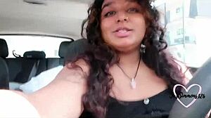 Caught fingering outside in public, what a rush!