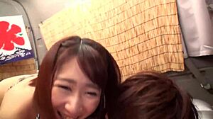 日本人アマチュアカップルたちのワイルドなビーチローション・マッサージ