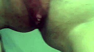 Hey, check out me fingering my wife's wet pussy and clit