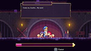 Scarlet maiden gets wild in misty sex events! 😈🔥