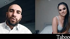 i'm the stepdaughter doing nasty on video call for him