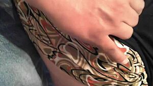 Wife sends video with neighbor