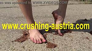 Amber foot food outdoor