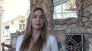 This blonde's blowjob will blow your mind!