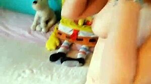 Pornstar Trying New Thongs Seductively