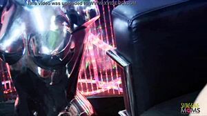 busty blonde milf doesnt need more than his stiff dick on the sofa