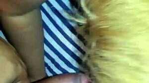 Wife Feels Intense Blowjob Pleasure