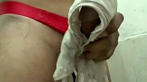 กางเกงในลูกไม้สวยใส่ผ้าอนามัยใช้แล้ว