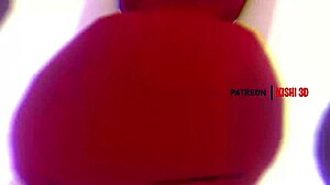 First Class Bitch Dances in 3D Porn Classroom Scene