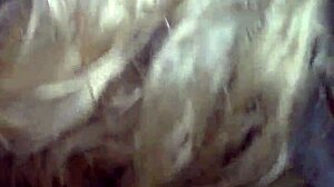 a real tramp showing off her classic moves