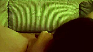 Wife Sucks Balls To Make Him Cum!