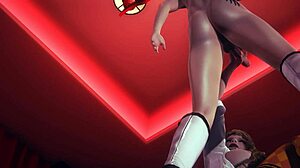 Хентай без цензуры 3D с хэндджобом Херми и тройным кремпаем плюс сперма в рот японская азиатская манга аниме игра