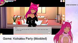 vtuber lewdneko plays koikatsu party