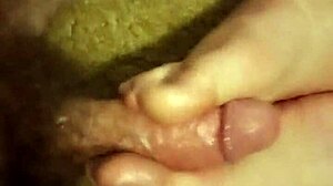 gay guy gets handjob and footjob on his cock