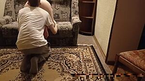 Your girlfriend is busy now, wait outside, cuckold.