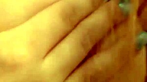 girlfriend teases her pussy on cam