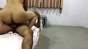 Asian Teacher Bent Over for Doggystyle Riding and Cum on Ass