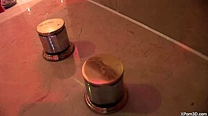 two blonde witches sucking and fucking lucky guy with big dick