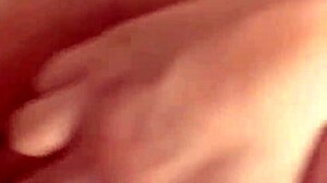 girlfriend teases her pussy on cam