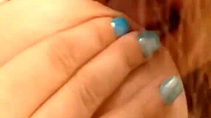 girlfriend teases her pussy on cam