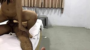 Asian Teacher Bent Over for Doggystyle Riding and Cum on Ass