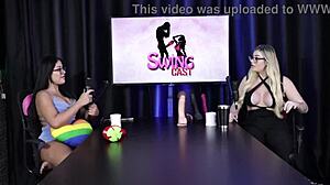 Gabi Tamiris In Sheer Red Lingerie Plots Revenge While Riding Dick