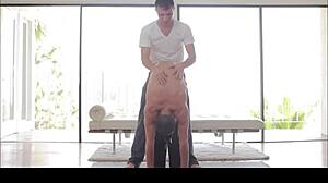 gay men doing yoga poses