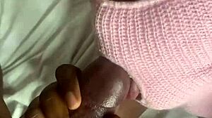 Thick Ebony Bends for Big Black Cock Doggystyle