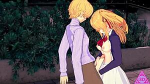 Ruby Hoshino's steamy hentai encounter