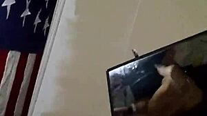 Amateur Pussy Gets Creamed in Bent Over Doggystyle Position with Wet Details