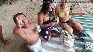 Gatinhas Africanas da Praia Querem Zezinho Teves e Paty Bumbum