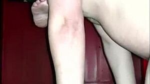 In bdsm session, slave submits to femdom at delta on april 25