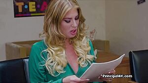 stripper soccer mom takes principal's big dick hard 😈