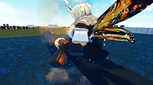 omg i can't believe godzilla and mothra clash in roblox sex battle