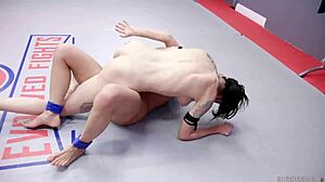 Agatha vs Ariel X: loser gets anal punishment! 🔥