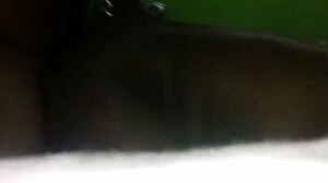 wife in homemade webcam scene bent over