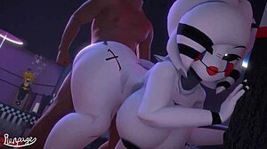 fnaf cartoon compilation with wild 3d game action.